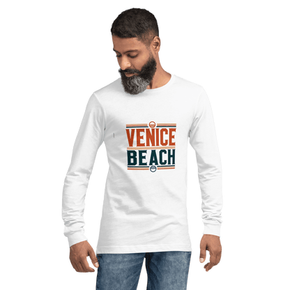 Langärmeliges Unisex T-Shirt "Venice Beach" - Artexio