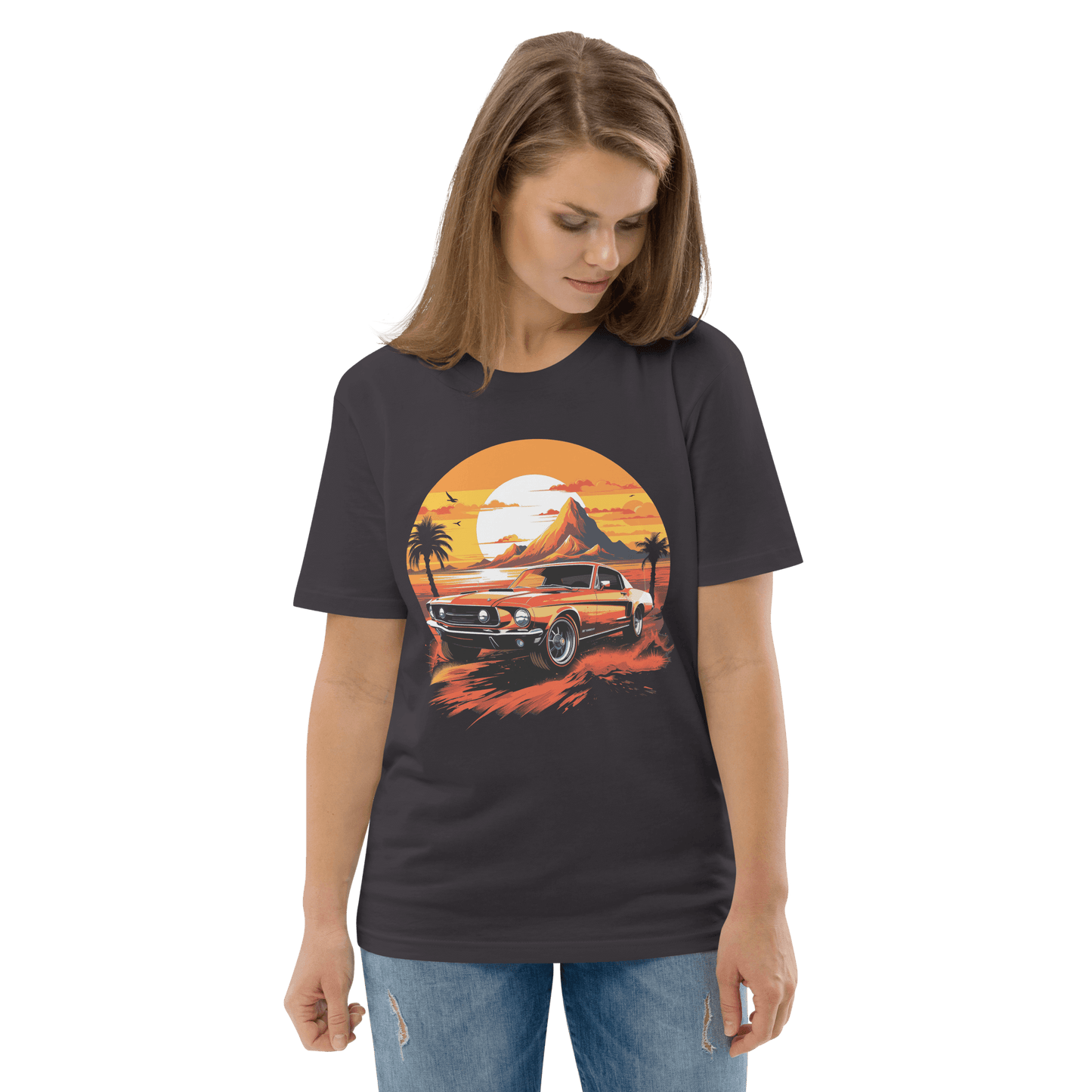 Unisex organic cotton t-shirt "Ford Mustang"