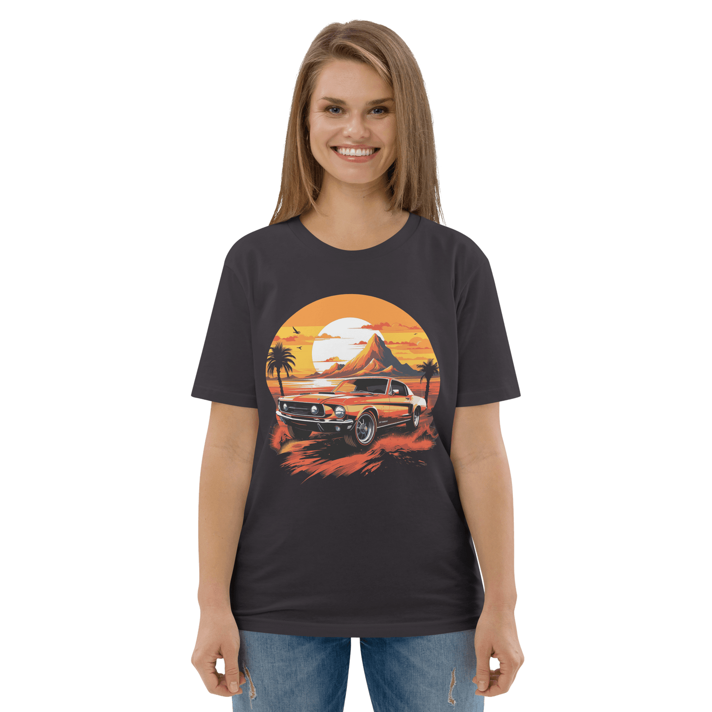 Unisex organic cotton t-shirt "Ford Mustang"