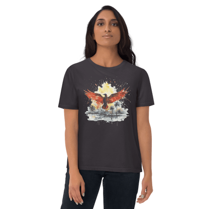 Unisex organic cotton t-shirt "Firebird"