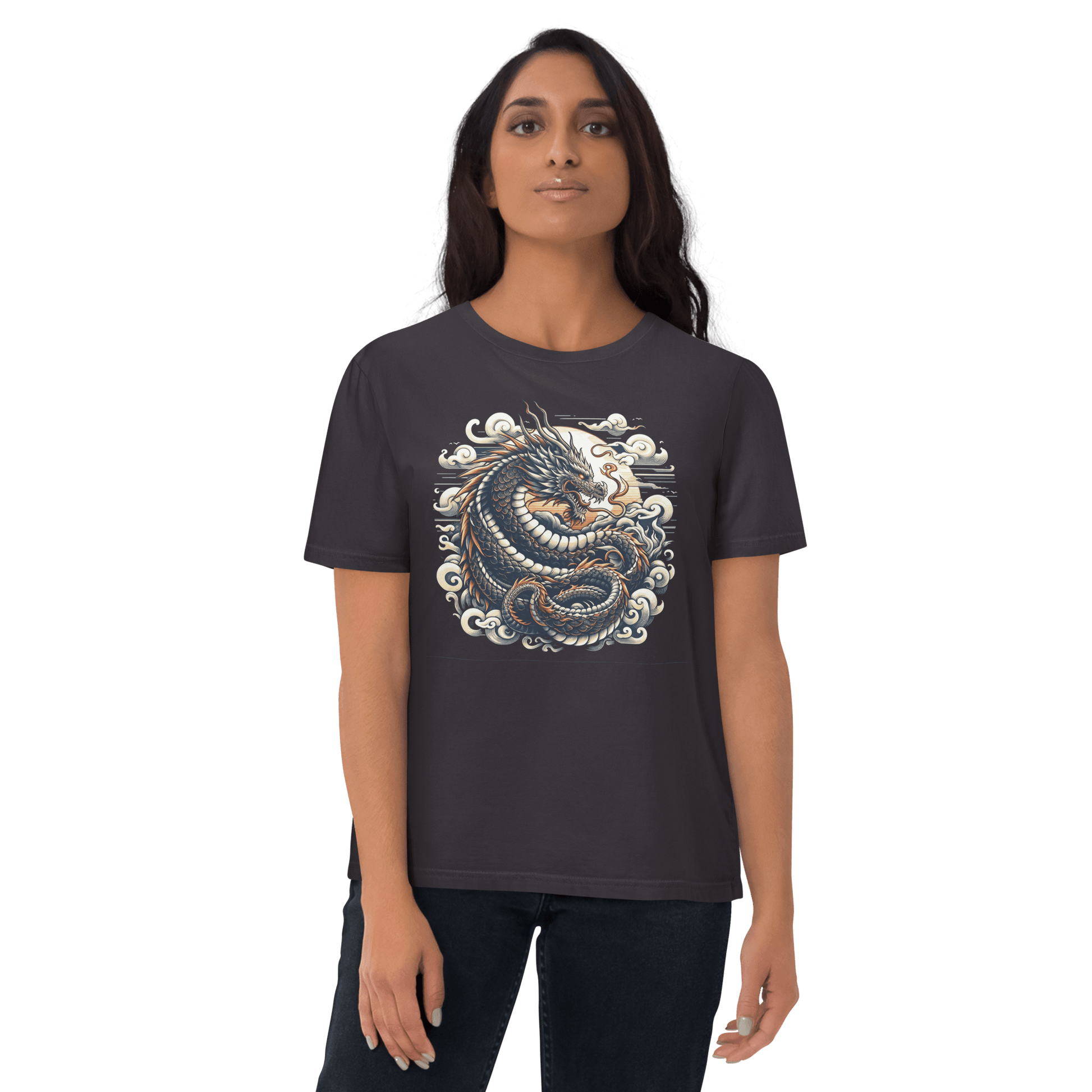 Unisex Bio Baumwoll T-Shirt "Drache" - Artexio