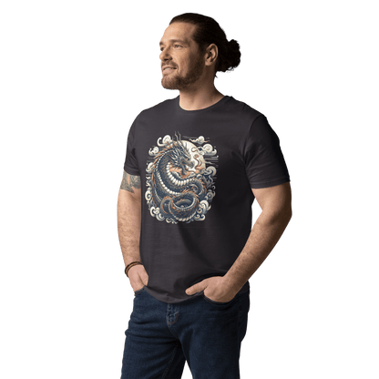 Unisex Bio Baumwoll T-Shirt "Drache" - Artexio