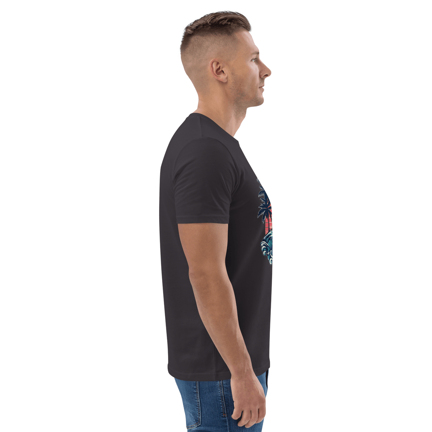 Unisex Bio Baumwoll T-Shirt "Surfing"