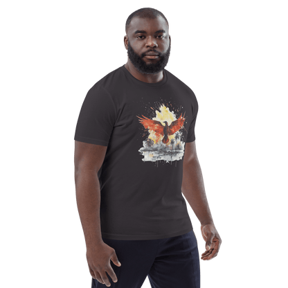 Unisex organic cotton t-shirt "Firebird"