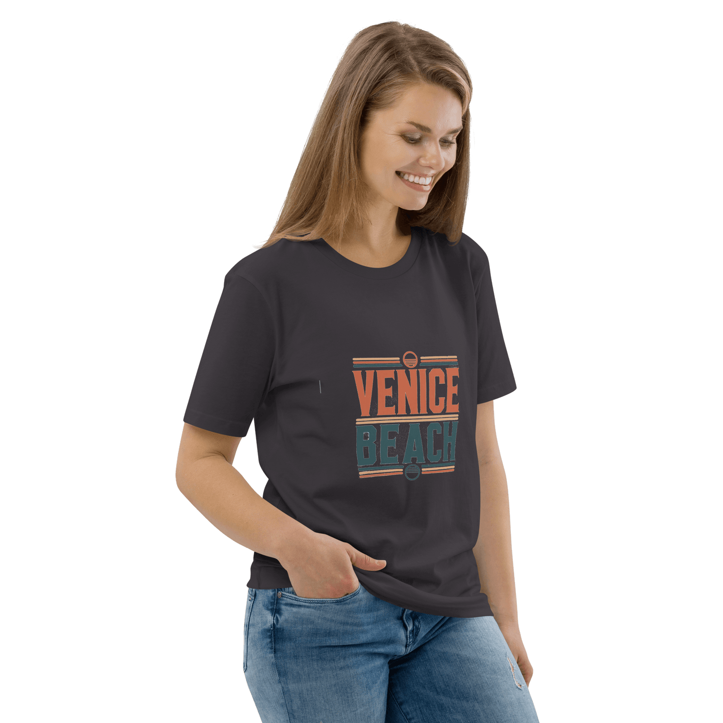 Unisex Bio Baumwoll T-Shirt "Venice Beach" - Artexio