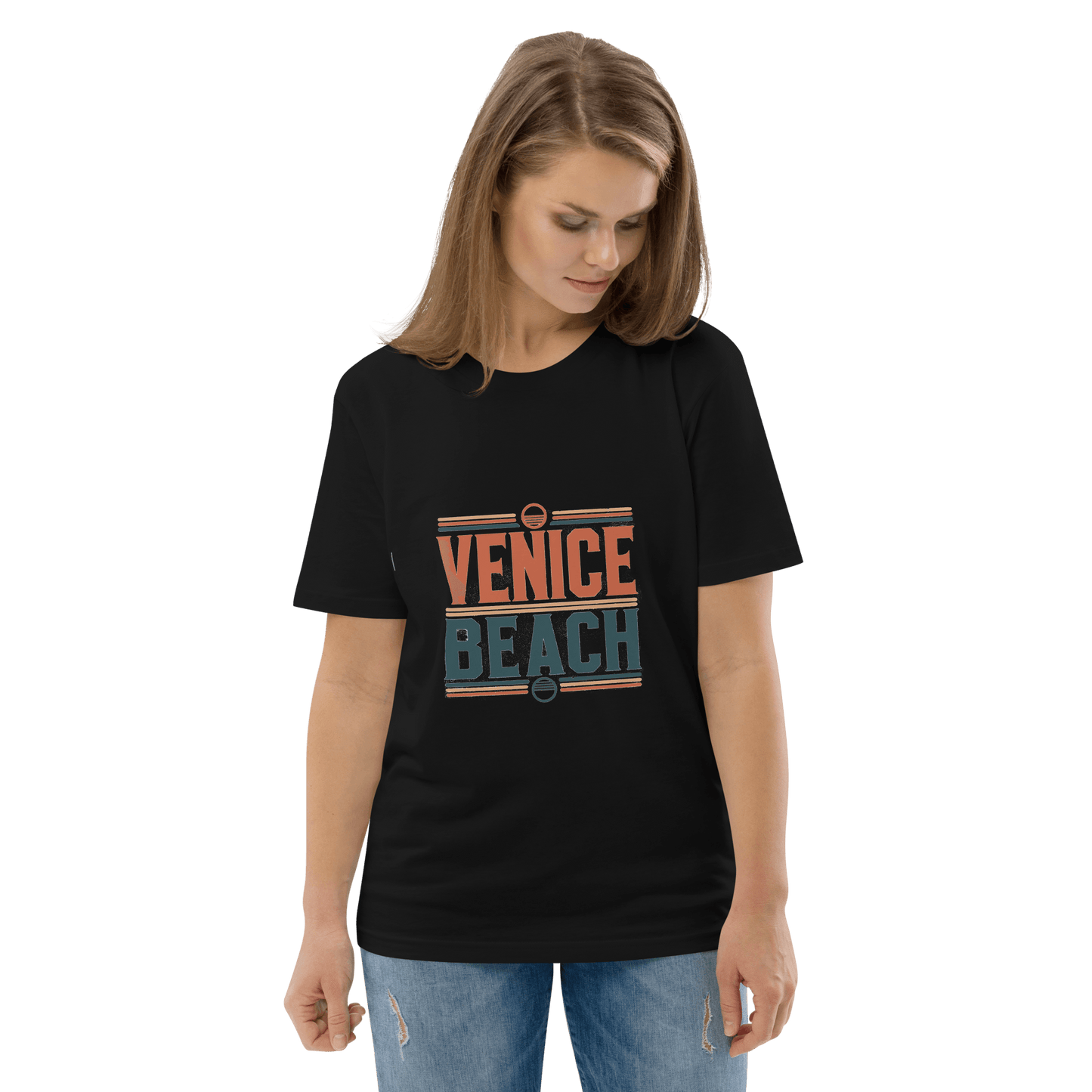 Unisex Bio Baumwoll T-Shirt "Venice Beach" - Artexio