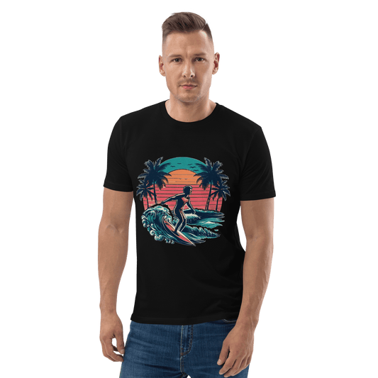 Unisex Bio Baumwoll T-Shirt "Surfing"