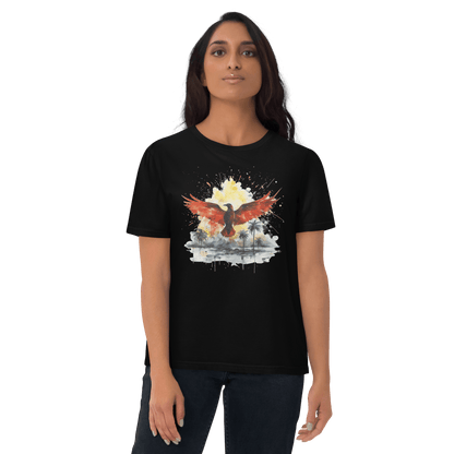 Unisex organic cotton t-shirt "Firebird"