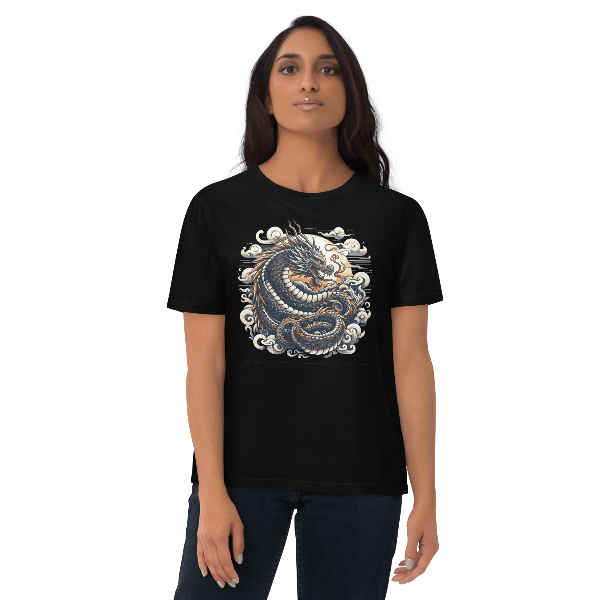 Unisex Bio Baumwoll T-Shirt "Drache" - Artexio