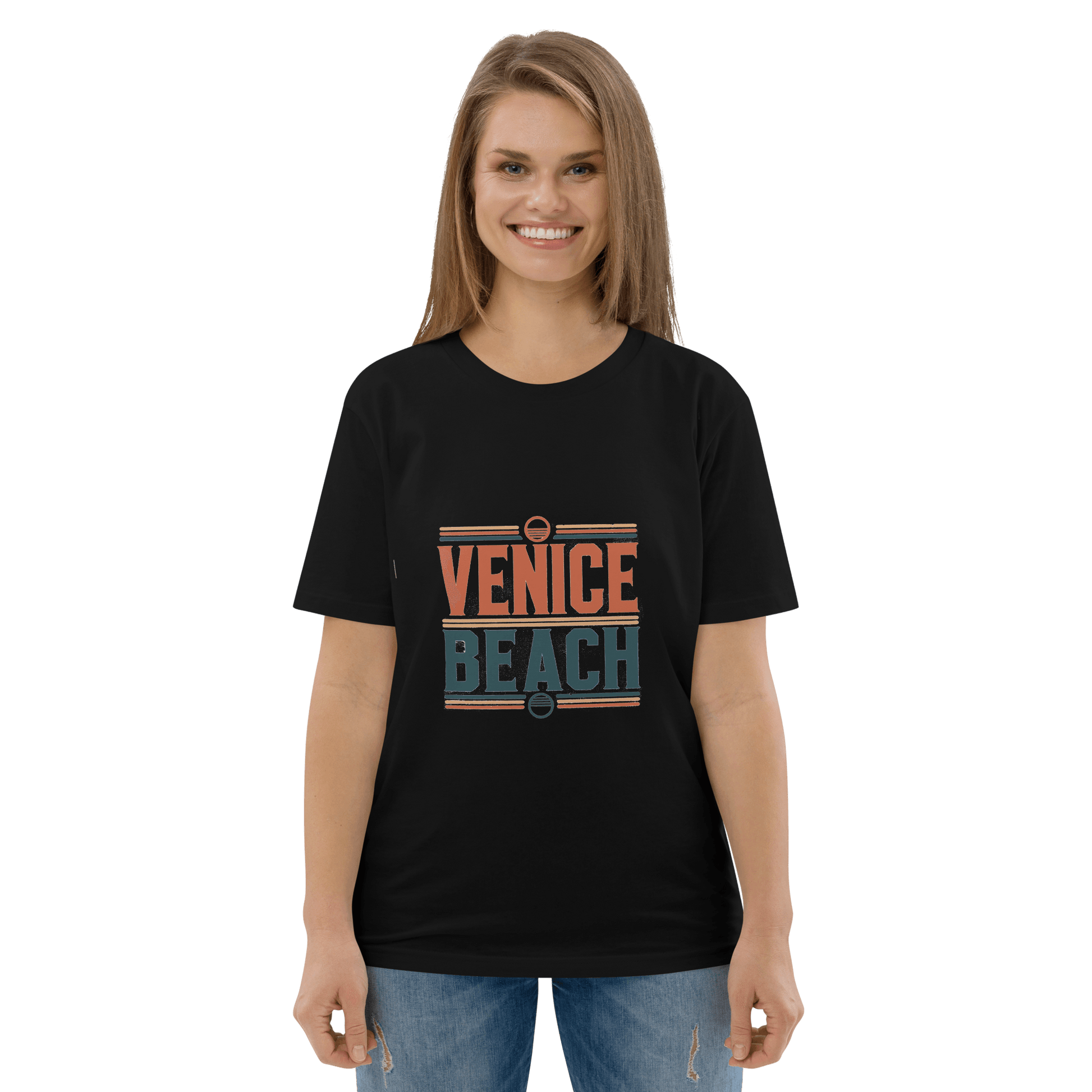 Unisex Bio Baumwoll T-Shirt "Venice Beach" - Artexio