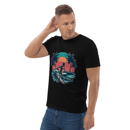 Unisex Bio Baumwoll T-Shirt "Surfing"