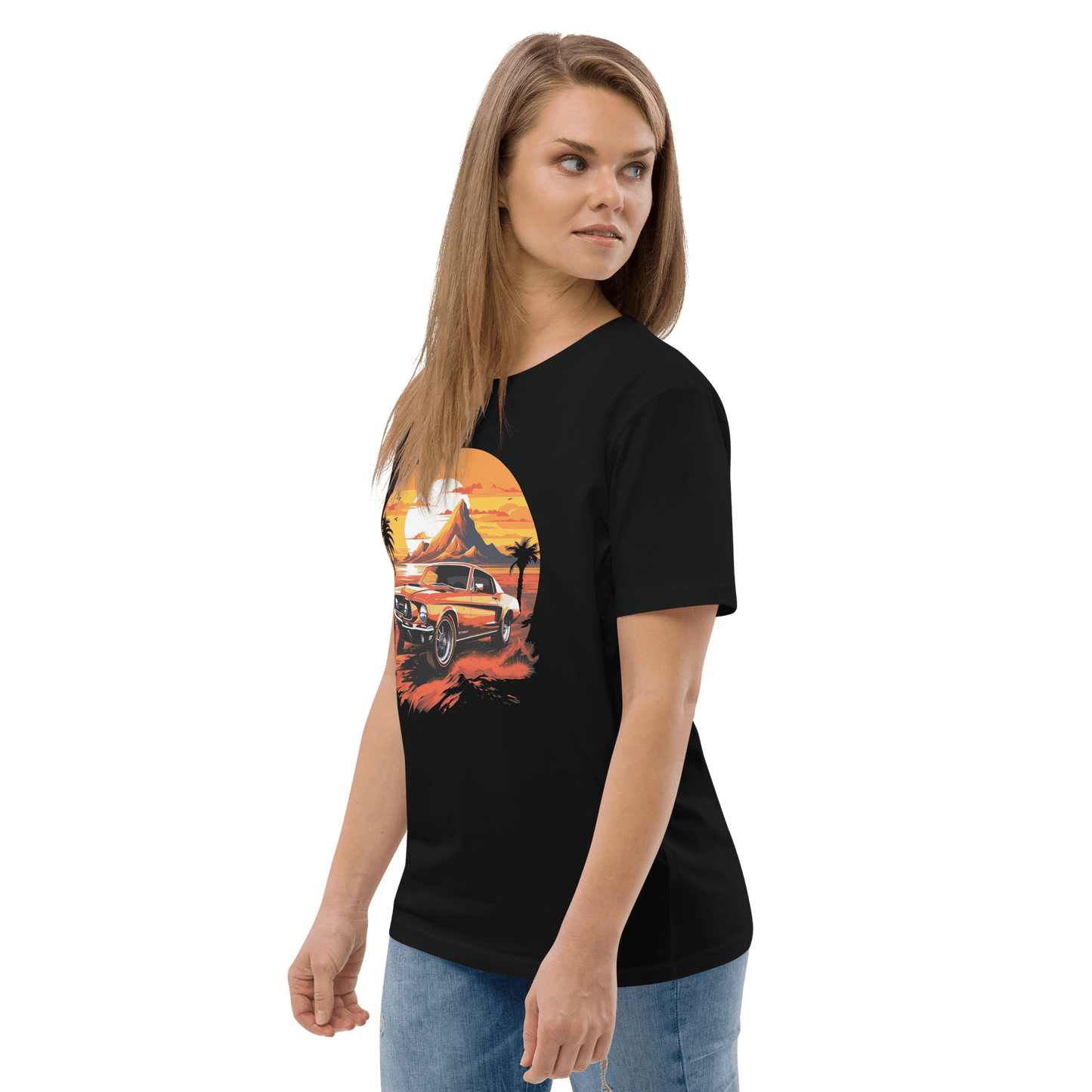 Unisex organic cotton t-shirt "Ford Mustang"