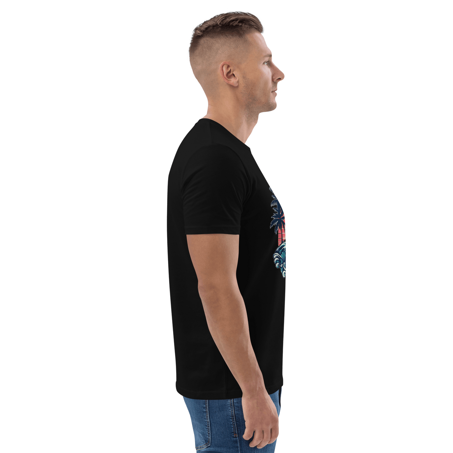 Unisex Bio Baumwoll T-Shirt "Surfing"