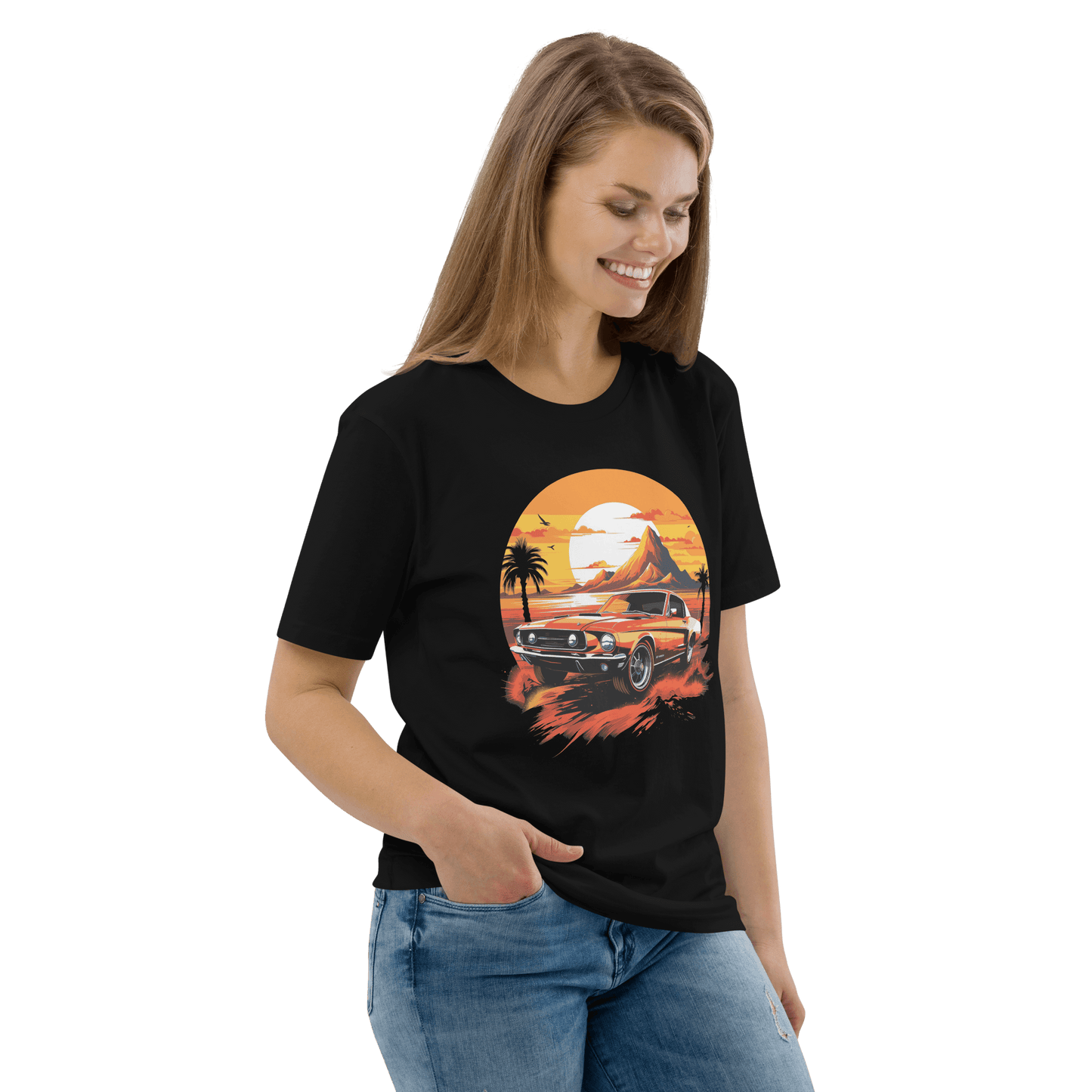 Unisex organic cotton t-shirt "Ford Mustang"