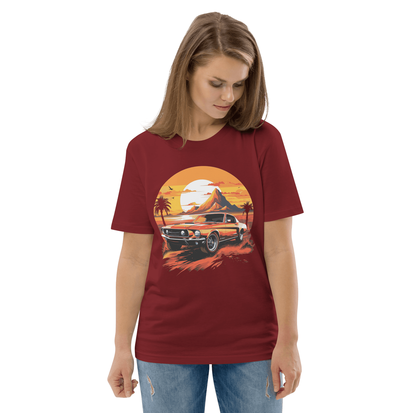 Unisex organic cotton t-shirt "Ford Mustang"