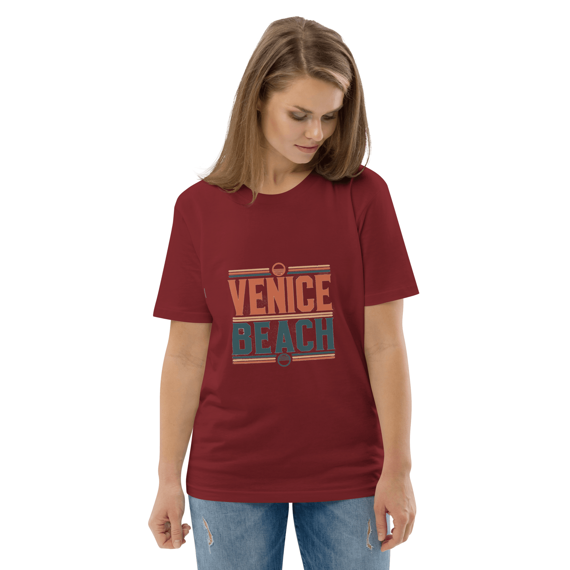 Unisex Bio Baumwoll T-Shirt "Venice Beach" - Artexio