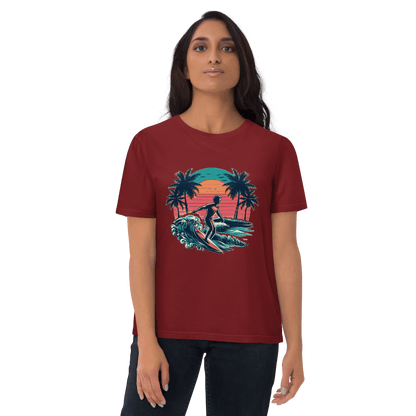 Unisex Bio Baumwoll T-Shirt "Surfing"