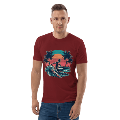 Unisex Bio Baumwoll T-Shirt "Surfing"