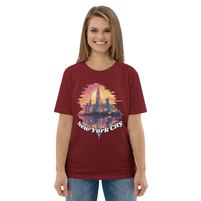 Unisex organic cotton t-shirt "New York City"