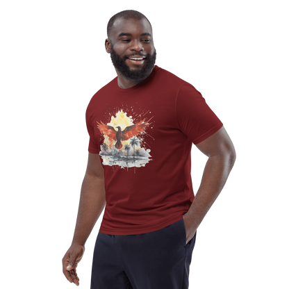 Unisex organic cotton t-shirt "Firebird"