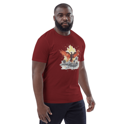 Unisex organic cotton t-shirt "Firebird"