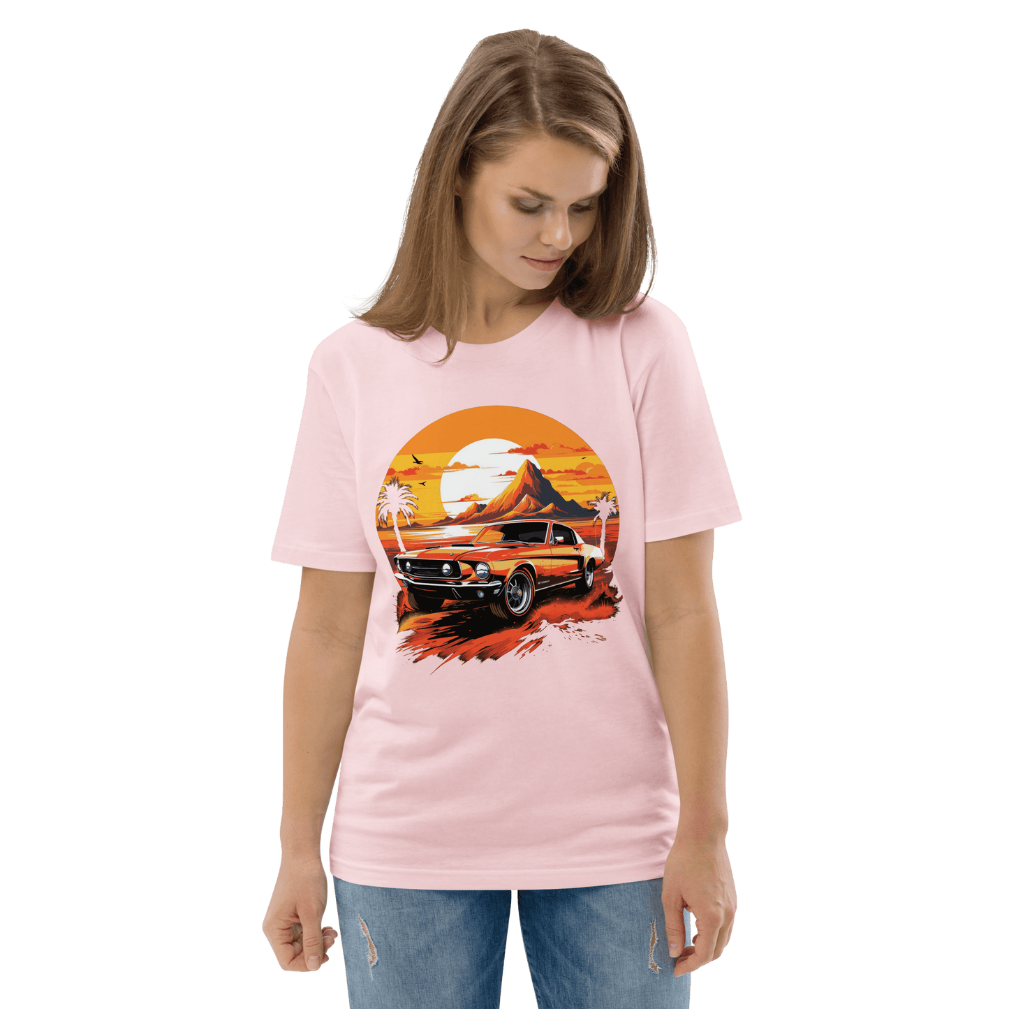 Unisex organic cotton t-shirt "Ford Mustang"