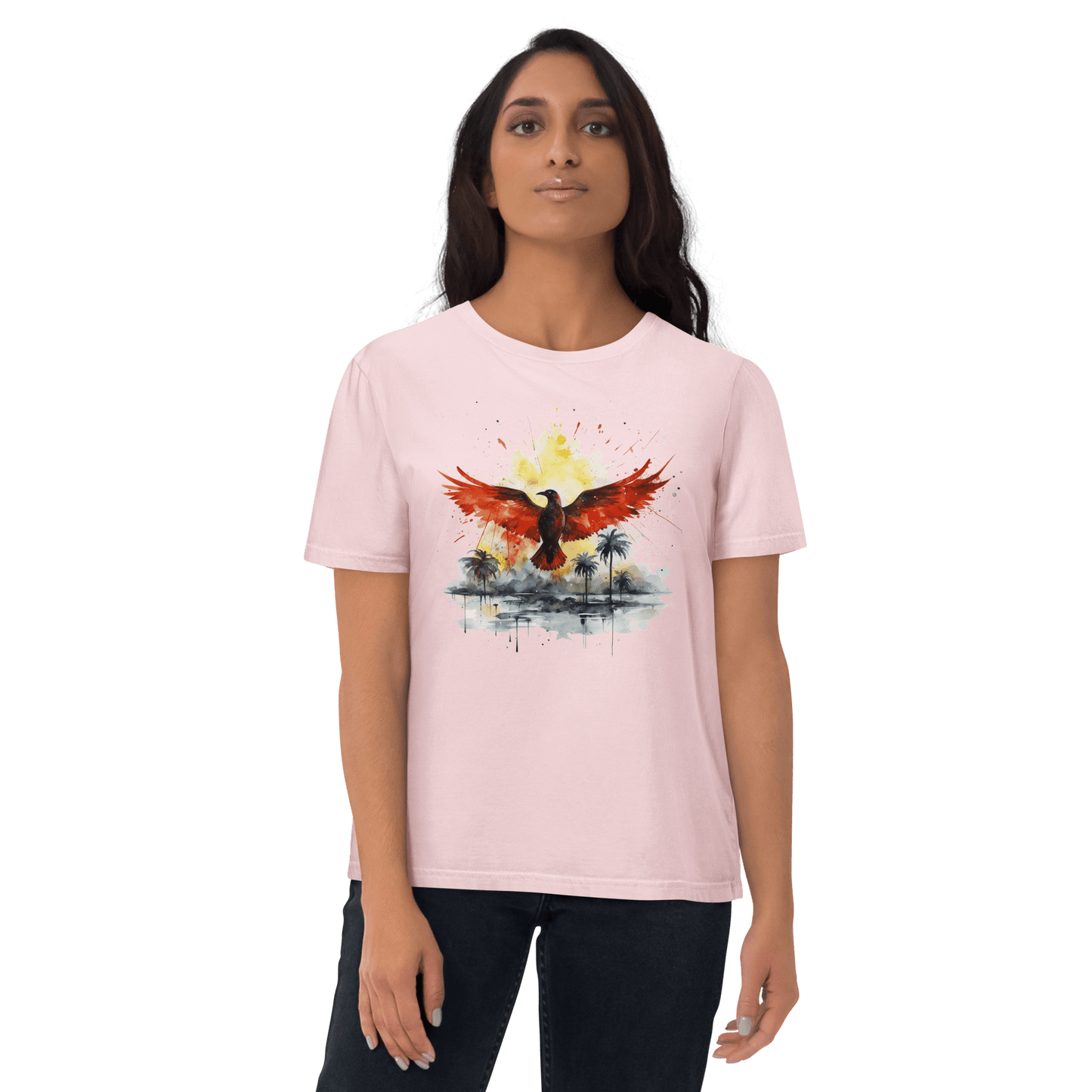 Unisex organic cotton t-shirt "Firebird"