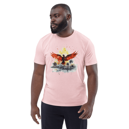 Unisex organic cotton t-shirt "Firebird"