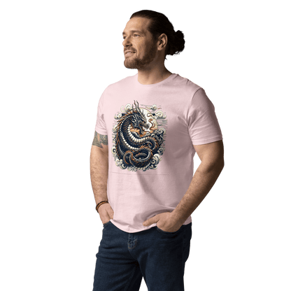 Unisex Bio Baumwoll T-Shirt "Drache" - Artexio