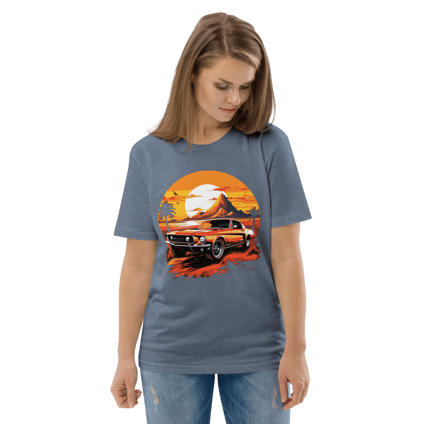 Unisex organic cotton t-shirt "Ford Mustang"