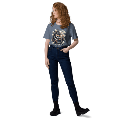 Unisex Bio Baumwoll T-Shirt "Drache" - Artexio