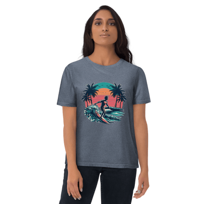 Unisex Bio Baumwoll T-Shirt "Surfing"