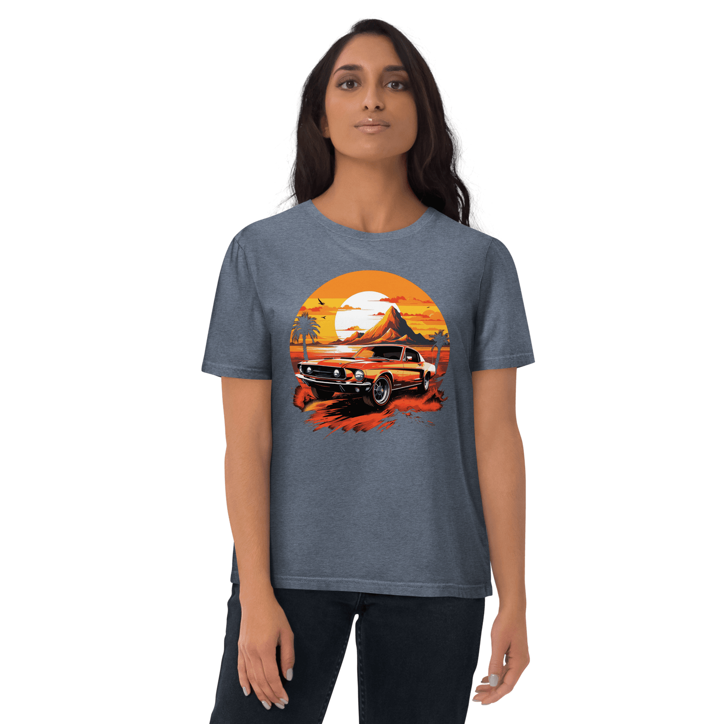 Unisex organic cotton t-shirt "Ford Mustang"