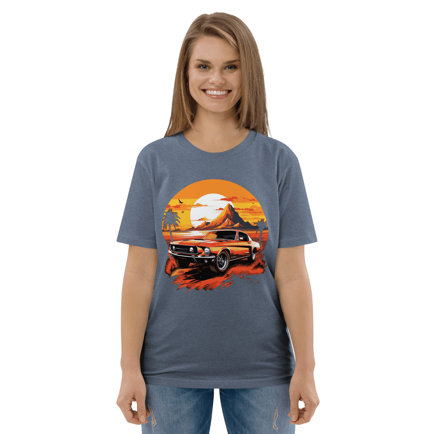 Unisex organic cotton t-shirt "Ford Mustang"