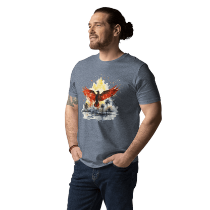 Unisex organic cotton t-shirt "Firebird"