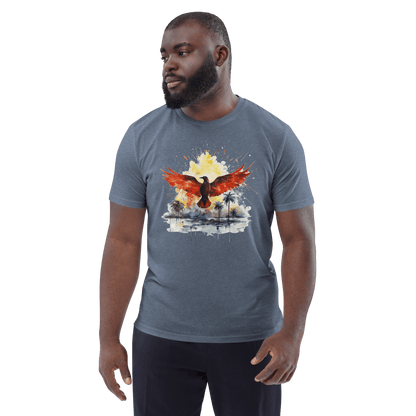 Unisex organic cotton t-shirt "Firebird"