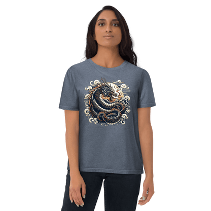 Unisex Bio Baumwoll T-Shirt "Drache" - Artexio