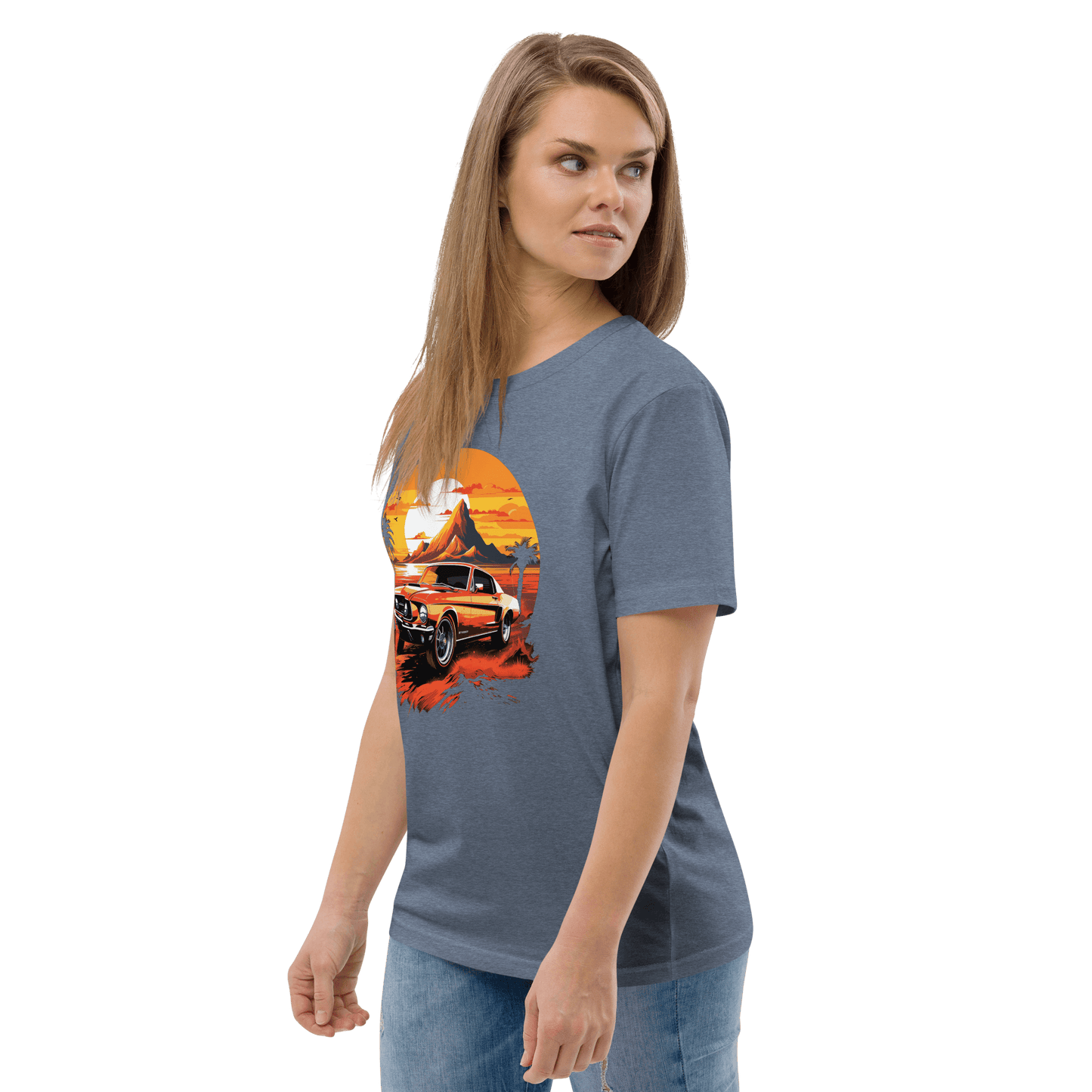 Unisex organic cotton t-shirt "Ford Mustang"