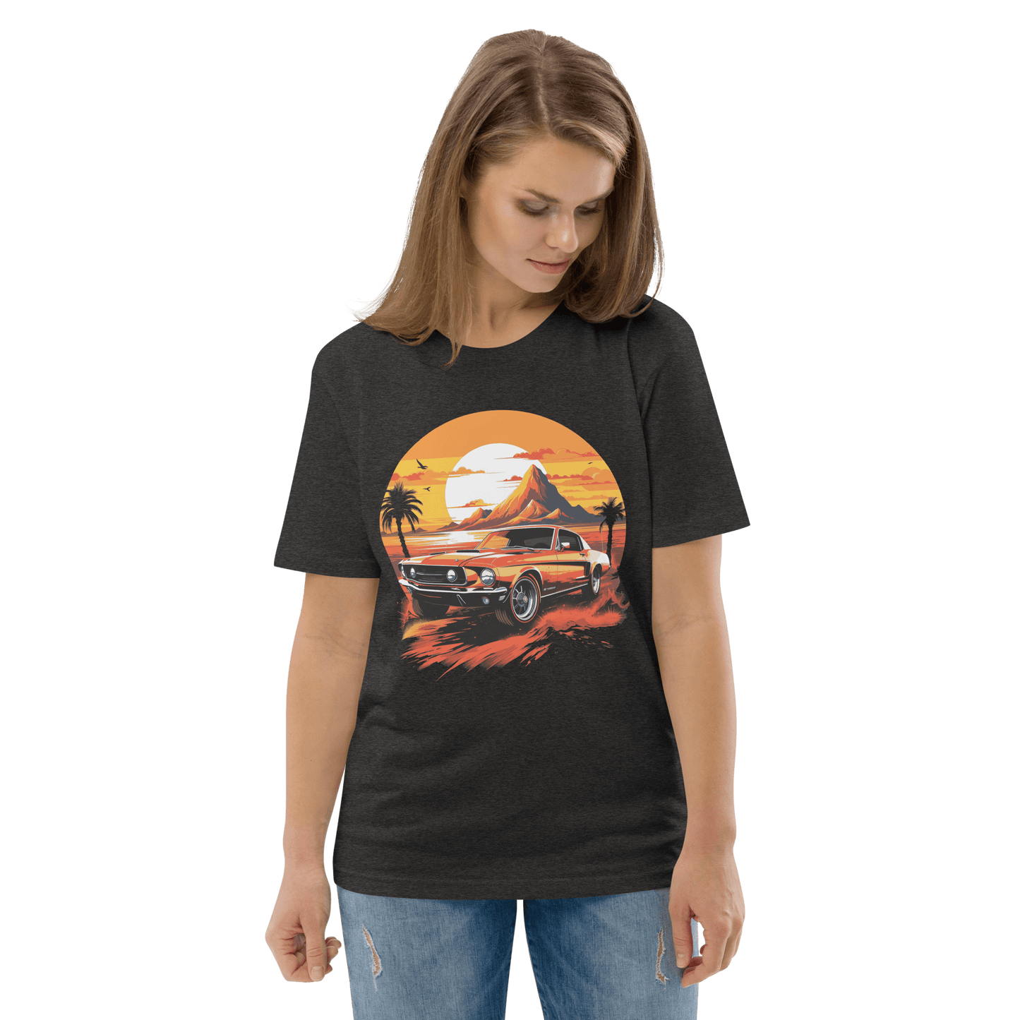 Unisex organic cotton t-shirt "Ford Mustang"