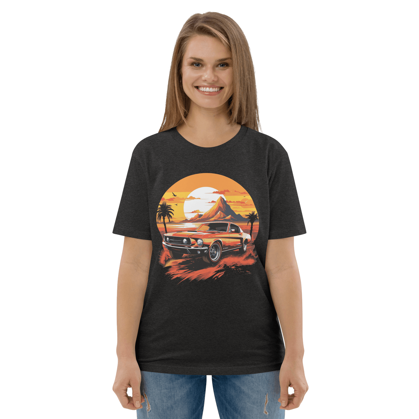 Unisex organic cotton t-shirt "Ford Mustang"