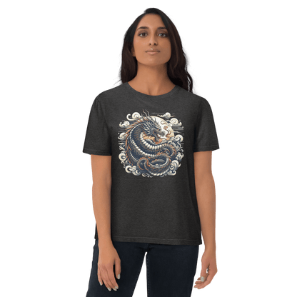 Unisex Bio Baumwoll T-Shirt "Drache" - Artexio