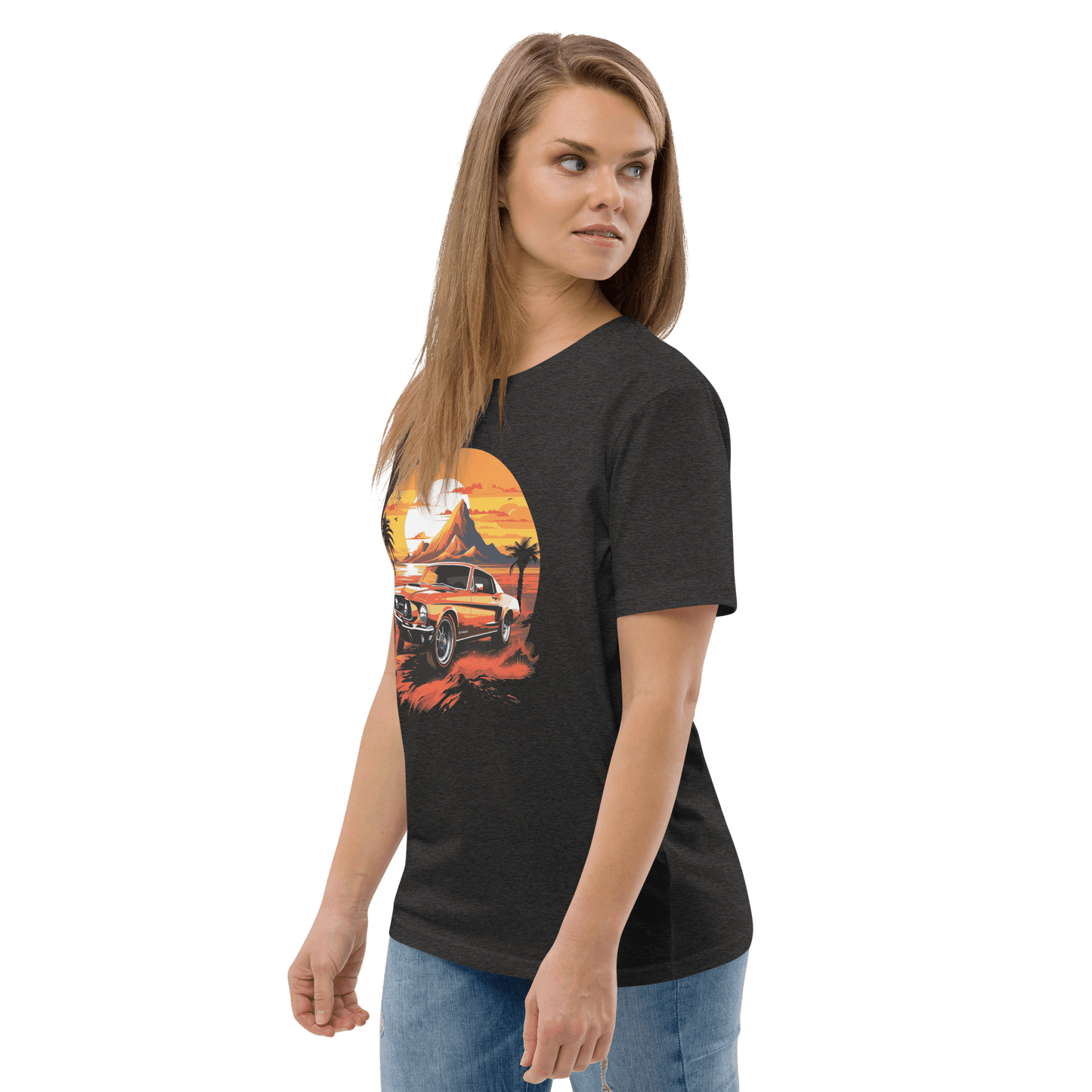 Unisex organic cotton t-shirt "Ford Mustang"