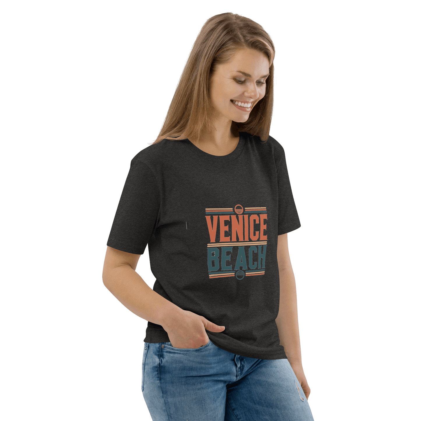 Unisex Bio Baumwoll T-Shirt "Venice Beach" - Artexio