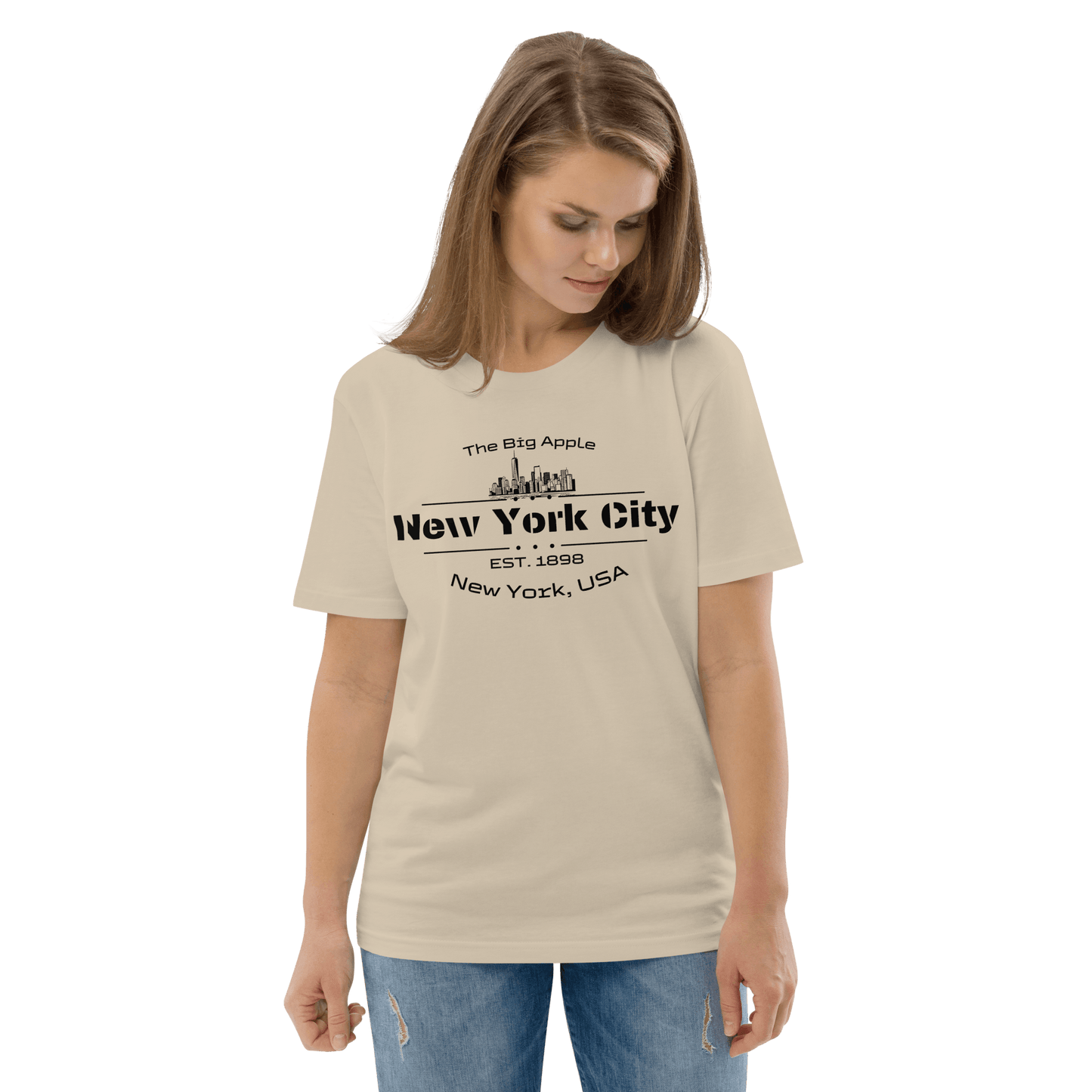 Unisex Bio Baumwoll T-Shirt "New York City" - Artexio