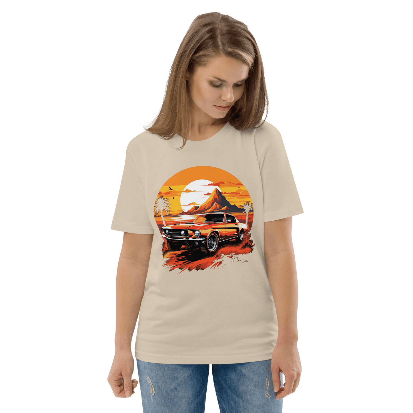 Unisex organic cotton t-shirt "Ford Mustang"