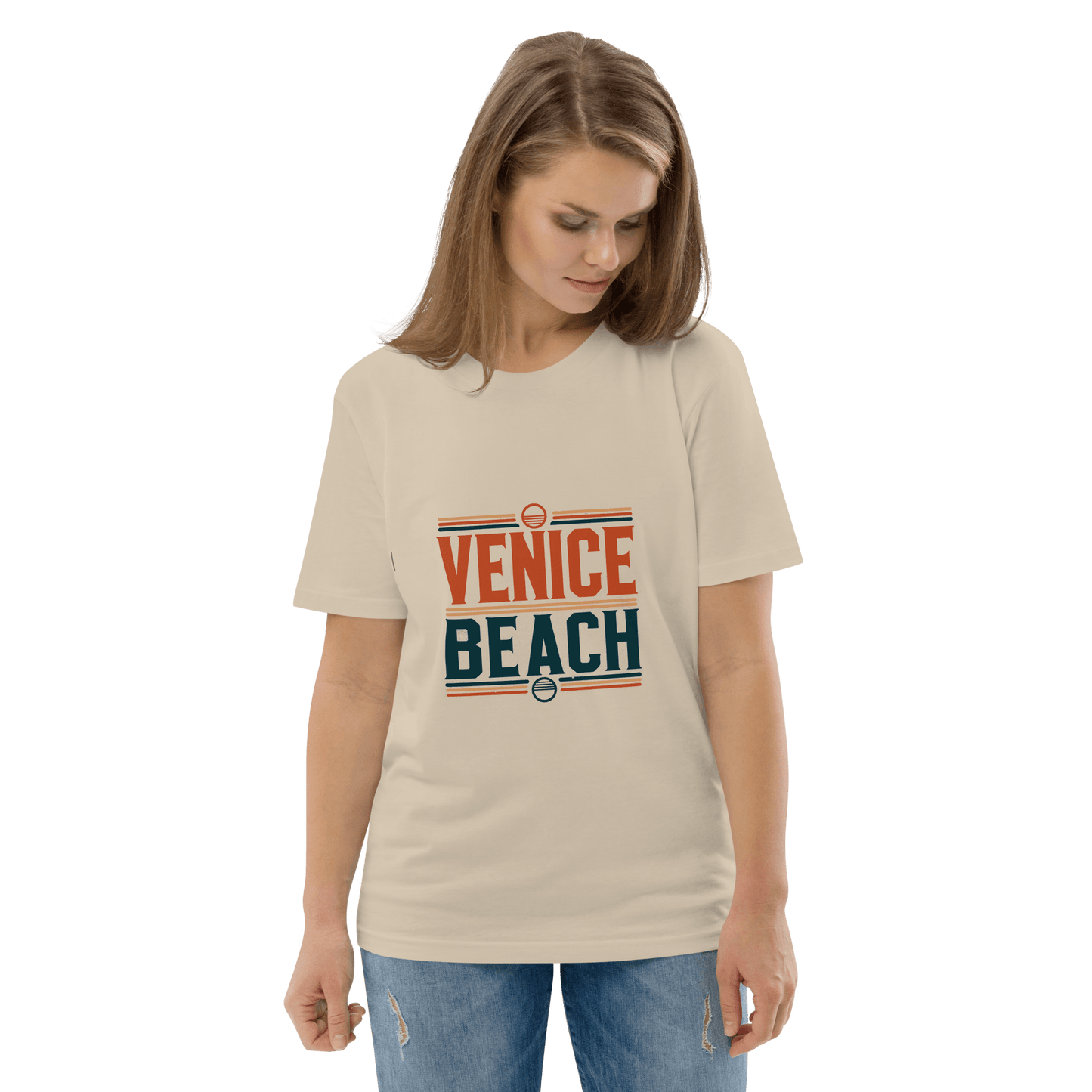 Unisex Bio Baumwoll T-Shirt "Venice Beach" - Artexio