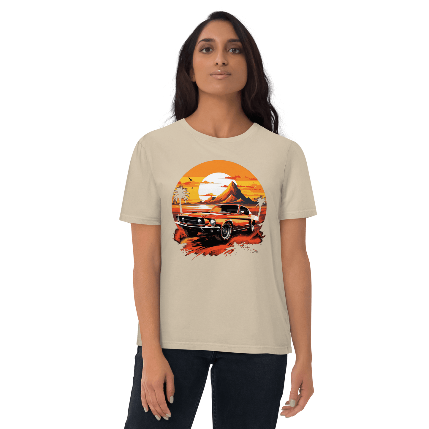 Unisex organic cotton t-shirt "Ford Mustang"