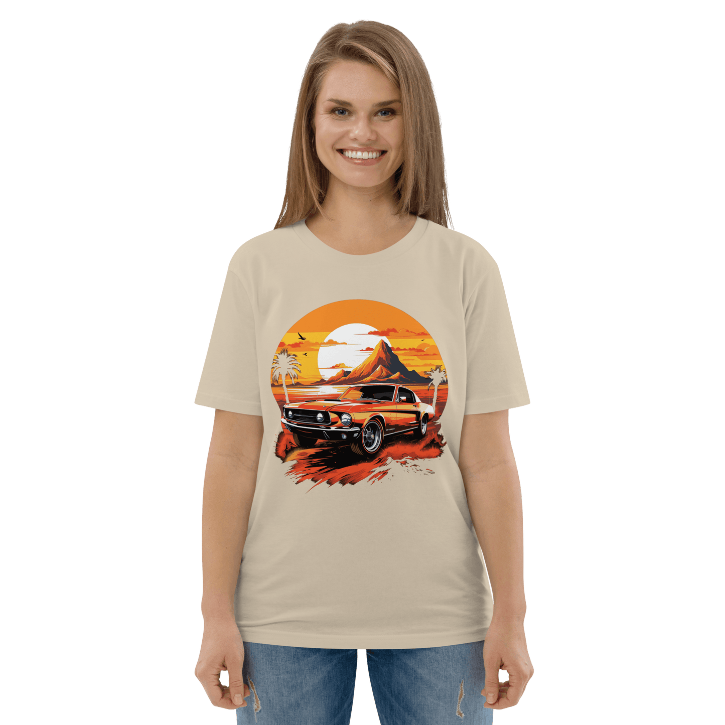 Unisex organic cotton t-shirt "Ford Mustang"