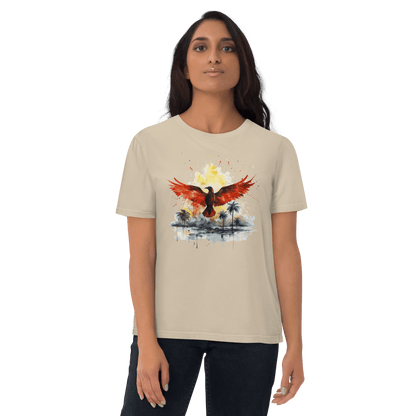 Unisex organic cotton t-shirt "Firebird"