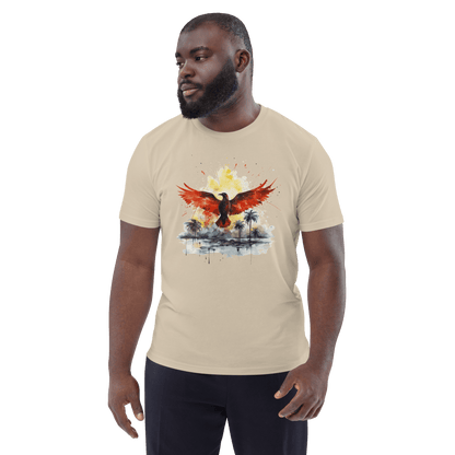 Unisex organic cotton t-shirt "Firebird"